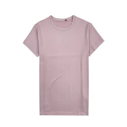 製造淺灰色女裝短袖T恤  時尚設計圓領直角袖淨色T恤  100%polyester 牛奶絲拉架 180g T恤中心  T1081 製造淺灰色女裝短袖T恤  時尚設計圓領直角袖淨色T恤  100%polyester 牛奶絲拉架 180g T恤中心  T1081